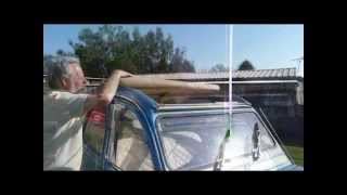 CITROEN 2CV  PUTTING ROOF UP [upl. by Ivette962]