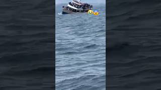 Boat sinks viralvideo unbelievable shorts [upl. by Ainesej737]