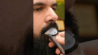 HOW TO Trim Your Mustache Following Your Natural Lip Line Shorts [upl. by Nidnerb]