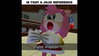 Was that a Jojo Reference sonic memes [upl. by Augustus]