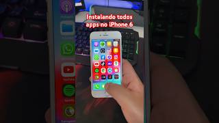 Instalando app no iPhone iOS 12  shorts [upl. by Sirehc]