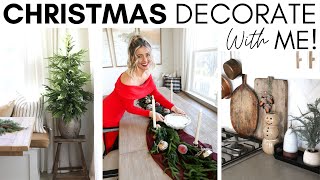 CHRISTMAS DECORATE WITH ME  HOLIDAY DECORATING IDEAS  CHRISTMAS DECORATING IDEAS 2023 [upl. by Annoiek921]