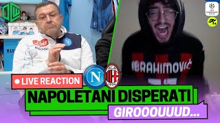 NAPOLI MILAN 11 LIVE REACTION  quot🫣 FIGURACCIAquot  TIFOSIAMO [upl. by Deyas933]