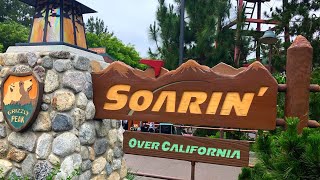 NEW 2022 SOARIN OVER CALIFORNIA  FULL RIDE  DISNEY CALIFORNIA ADVENTURE DISNEYLAND RESORT [upl. by Aixela]