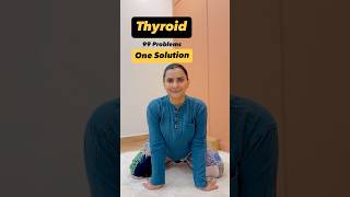 🧘‍♀️💪Control Thyroid  Boost Thyroid Health with Simple Poses [upl. by Perrins886]