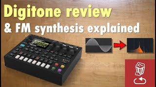 Elektron Digitone review tutorial and FM synthesis explained VPM synthesis too [upl. by Ecneralc692]