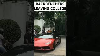 Backbenchers leaving College  shorts backbenchers [upl. by Kussell]