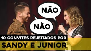 10 VEZES QUE SANDY E JUNIOR DISSERAM NÃO PARA PROPOSTAS DE TRABALHO [upl. by Ratcliffe]