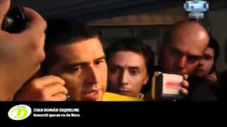 Riquelme se va de Boca Me siento vació no tengo más nada que darle al club [upl. by Naut]