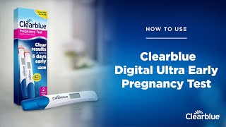 How to Use Clearblue Digital Ultra Early Pregnancy Test Australia only [upl. by Melessa]