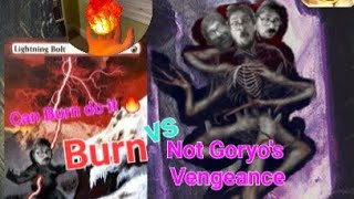 Modern Mtg Boros Burn vs not Goryos Vengeance mtg magicthegathering [upl. by Somar351]