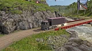 ETS 2 ProMods Map Kirkenes Quarry quotDeath Roadquot 1080p60 [upl. by Eillam756]