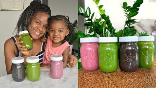 4 Smoothies I drink each week  Easy amp Raw Vegan recipes [upl. by Hanahsuar]