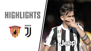 HIGHLIGHTS Benevento vs Juventus  24  Serie A  07042018 [upl. by Ennaillek]