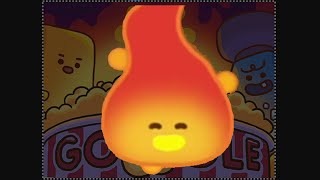 Google Doodle Celebrating Popcorn  Fire Boss Theme HD [upl. by Ocirled]