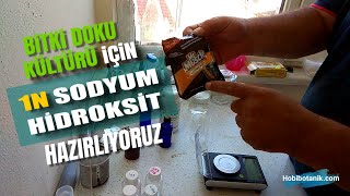 1N Sodyum Hidroksit NaOH Çözeltisi Hazırlanması [upl. by Attwood194]