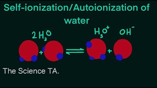 Understand How Water Autoionization Affects pH [upl. by Anifesoj]