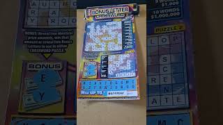 I played the 5 dollar ticket crossword puzzle and won some money 💰 [upl. by Rianon]