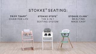 Which Stokke high chair is the right one for me Tripp Trapp® Stokke® Steps™or Stokke® Clikk™ [upl. by Ahsytal]