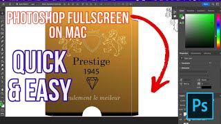 How to Make Photoshop Fullscreen on MacOS Quick amp Easy [upl. by Cinamod]