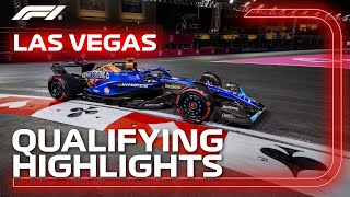 Qualifying Highlights  2023 Las Vegas Grand Prix [upl. by Gearhart]