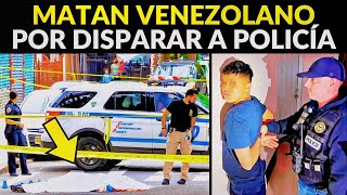 MATAN A VENEZOLANO QUE DISPARÓ CONTRA POLICÍA EN TEXAS [upl. by Rhodia]