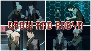 The Story of Qrow and Robyn RWBY All Scenes [upl. by Aretta]