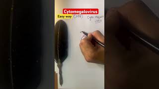 Mnemonics for Cytomegalovirus virus virology easy way to learn [upl. by Mcloughlin236]