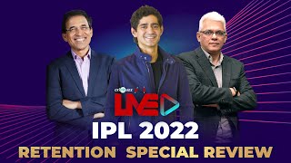 Cricbuzz Live IPL 2022 Retention Special [upl. by Aidroc389]