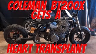 Coleman BT200x 450cc swap [upl. by Burkhardt89]