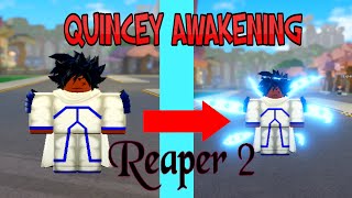 Roblox  Reaper 2 How to get Quincy Awakening [upl. by Enayd]