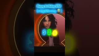 Happy birthday SZA 💞 A day Late Sorry 😭 sza halloween christmas sza roblox ttd3 edit [upl. by Ayortal]