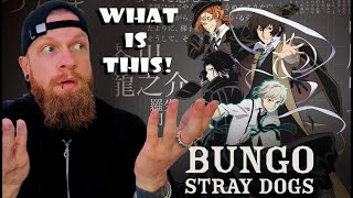 First Time Reaction to Bungo Stray Dogs Openings and Endings [upl. by Aicitel]