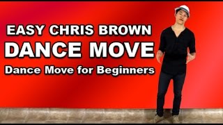 Easy Chris Brown Dance Move  Dance move for beginners [upl. by Yrrum]