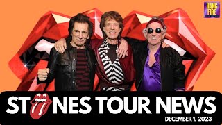 2024 Stones Tour News  December 1 2023 [upl. by Caye]