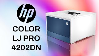 Présentation de limprimante HP Color Laserjet Pro 4202dn [upl. by Gusella]