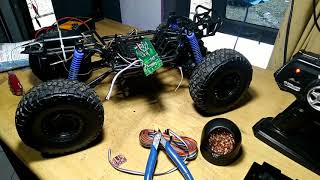 Cara Reparasi mobil RC crawler gak mau belok [upl. by Aloisius]