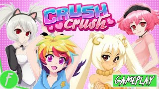 Crush Crush Gameplay HD PC  NO COMMENTARY [upl. by Ariaec]