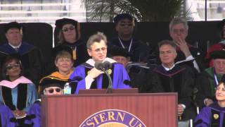 Mikhail Baryshnikov Addresses the Northwestern Class of 2013 [upl. by Carena566]