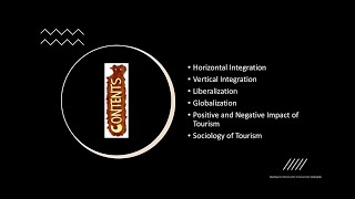 Types of Integration  Liberalization  Globalization  Sociology of Tourism  UGC Net [upl. by Albers]