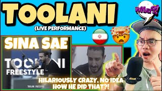 SINA SAE  TOOLANI LIVE PERFORMANCE 🇮🇷 1st TIME REACTION [upl. by Learsi748]