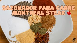 Sazonador para carne asada  Montreal Steak seasoning [upl. by Nnylarej296]