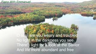 Turn Your Eyes Upon Jesus Piano Instrumental With Lyrics [upl. by Ellednahs]