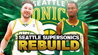 Seattle Sonics Expansion Rebuild In NBA 2K25 [upl. by Aiva]