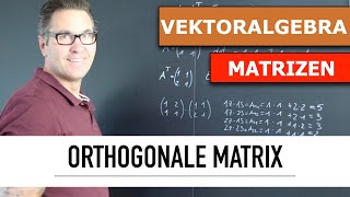 Wie berechne ich eine Orthogonale Matrix  Einheitsmatrix  quadratische Matrizen [upl. by Tilden]