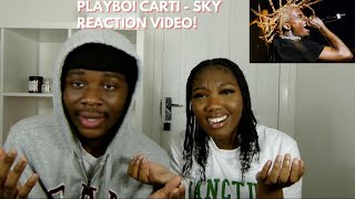 PLAYBOI CARTI  SKY REACTION VIDEO [upl. by Aneeles669]