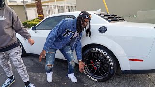 Chief Keef RedEye Custom Paint Colors SVJ Lambo amp SF90 Ferrari [upl. by Aioj]