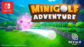 Minigolf Adventure  Official Gameplay Trailer  Nintendo Switch [upl. by Taber]