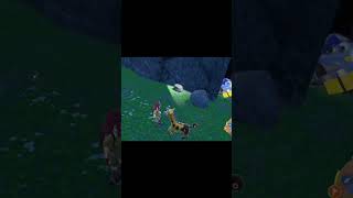 GIRAFARIG IN WALL pokemonglitch pokemon pokemonscarletandviolet glitch gaming [upl. by Trillby]