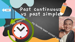 PAST SIMPLE VS PAST CONTINUOUS [upl. by Karlotte]